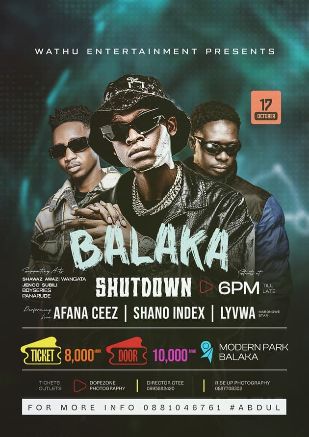 Balaka Shut Down